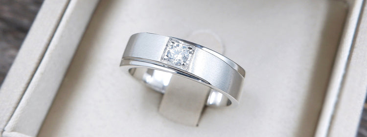 Madduckjewels CZ cubic zirconia sterling silver rings for men, แหวนผู้ชายเงินแท้ CZ จาก Madduck