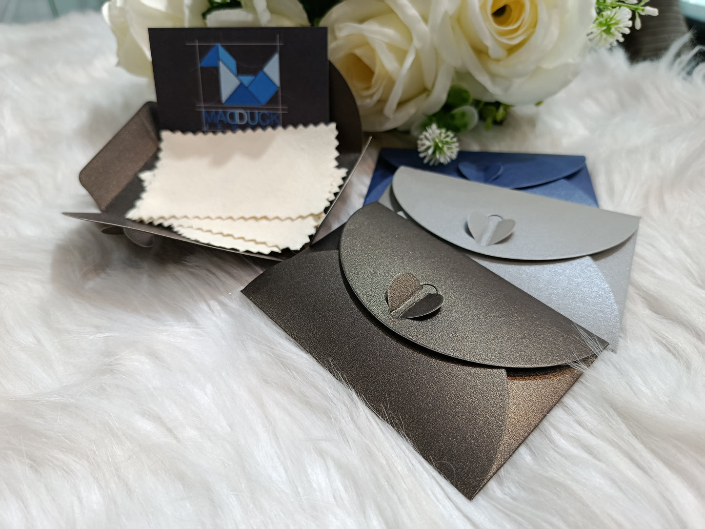 Jewelry Polishing Cloth for Silver & Gold | Madduck Care Cloth (3 pcs)