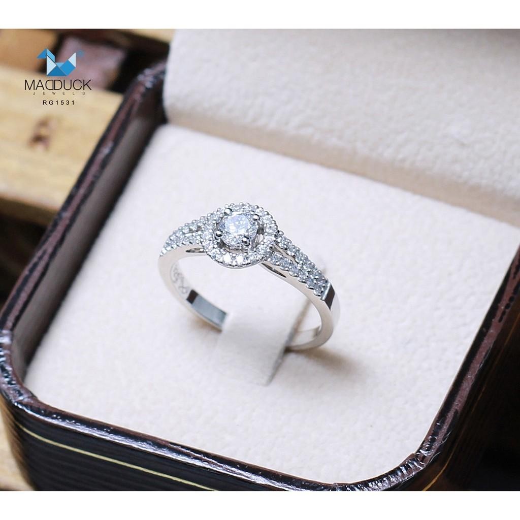Couple ring set – CZ in 925 silver by Madduck Jewels