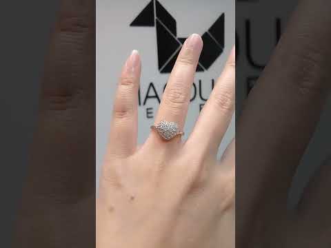 Cubic Zirconia / Sterling Silver 925 Ring / Rhodium plated Nickel-Free / MadDuckJewels RG1601