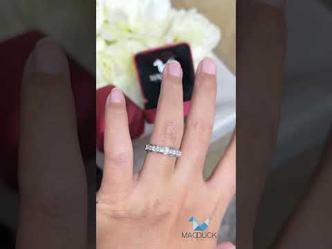 Cubic Zirconia / Sterling Silver 925 Ring / Rhodium plated Nickel-Free / MadDuckJewels RG1943