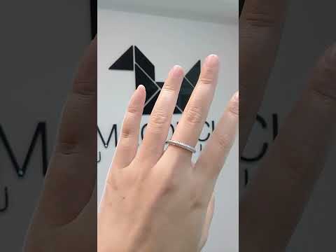 Cubic Zirconia / Sterling Silver 925 Ring / Rhodium plated Nickel-Free / MadDuckJewels RG1620