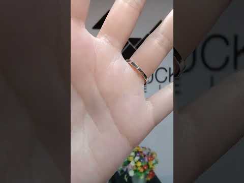 Cubic Zirconia / Sterling Silver 925 Ring / Rhodium plated Nickel-Free / MadDuckJewels RG1611