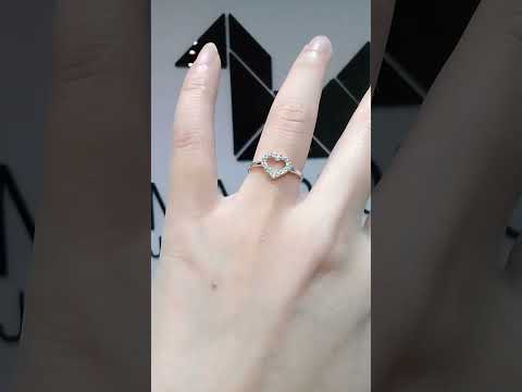 Cubic Zirconia / Sterling Silver 925 Ring / Rhodium plated Nickel-Free / MadDuckJewels RG1557