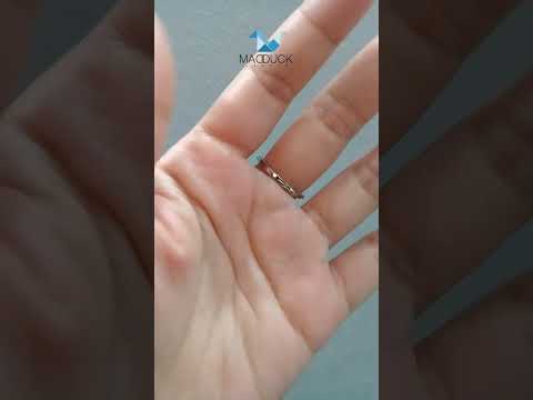 Cubic Zirconia / Sterling Silver 925 Ring / Rhodium plated Nickel-Free / MadDuckJewels RG1919