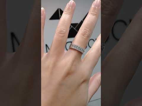 Cubic Zirconia / Sterling Silver 925 Ring / Rhodium plated Nickel-Free / MadDuckJewels RG1539