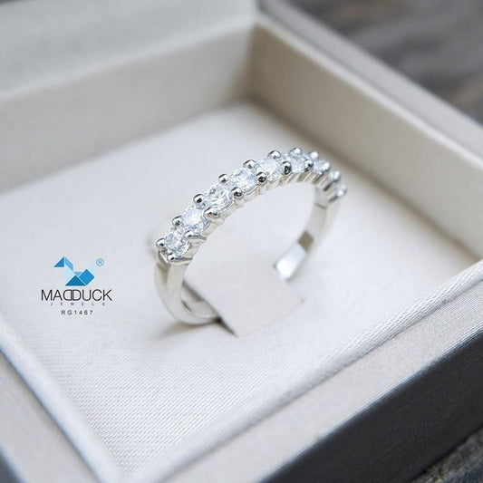 Couple ring set – CZ in 925 silver by Madduck Jewels