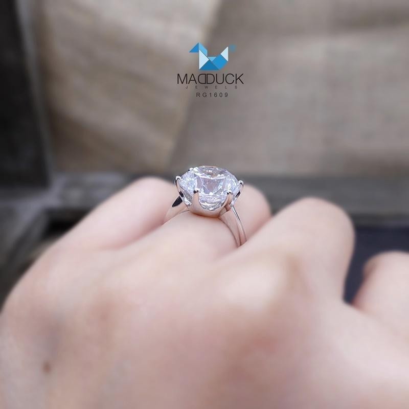 Women's ring – CZ in 925 silver by Madduck Jewels