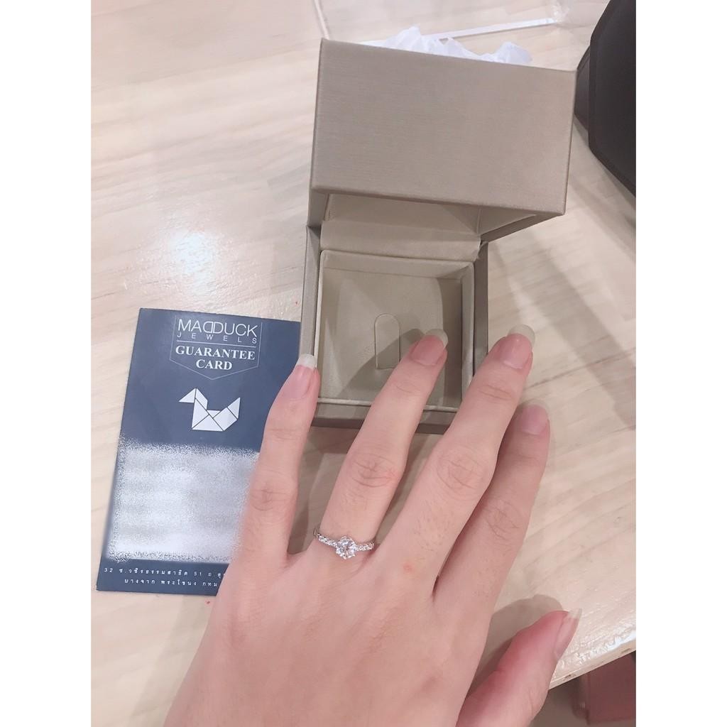 Women's ring – CZ in 925 silver by Madduck Jewels