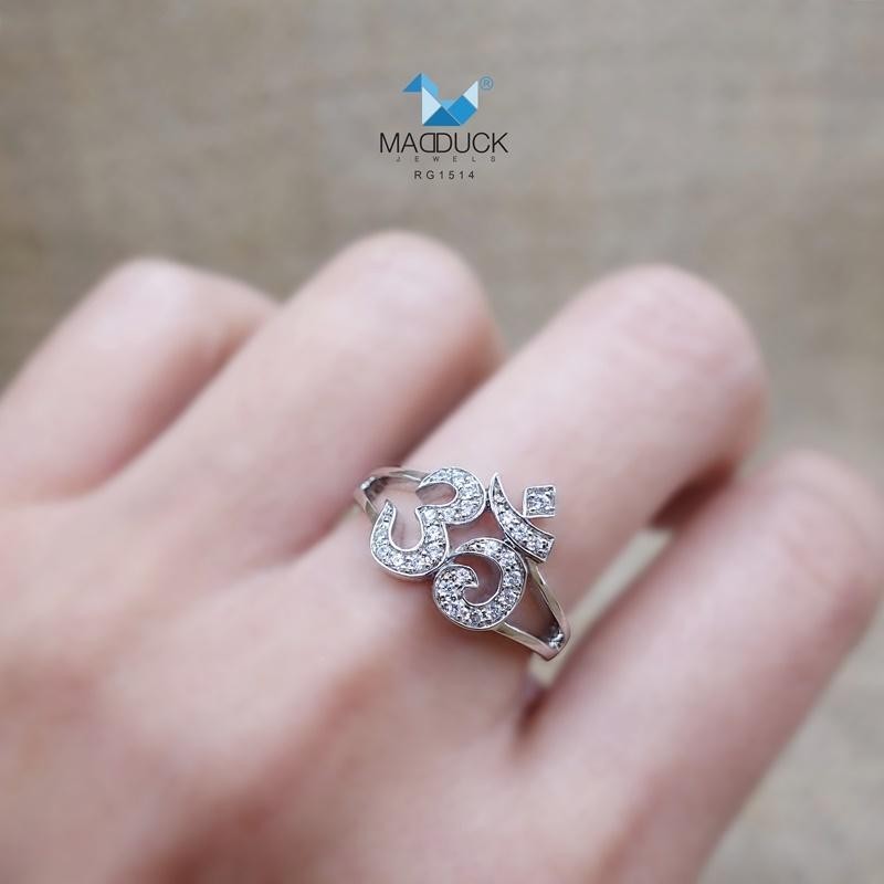 Women's ring – CZ in 925 silver by Madduck Jewels