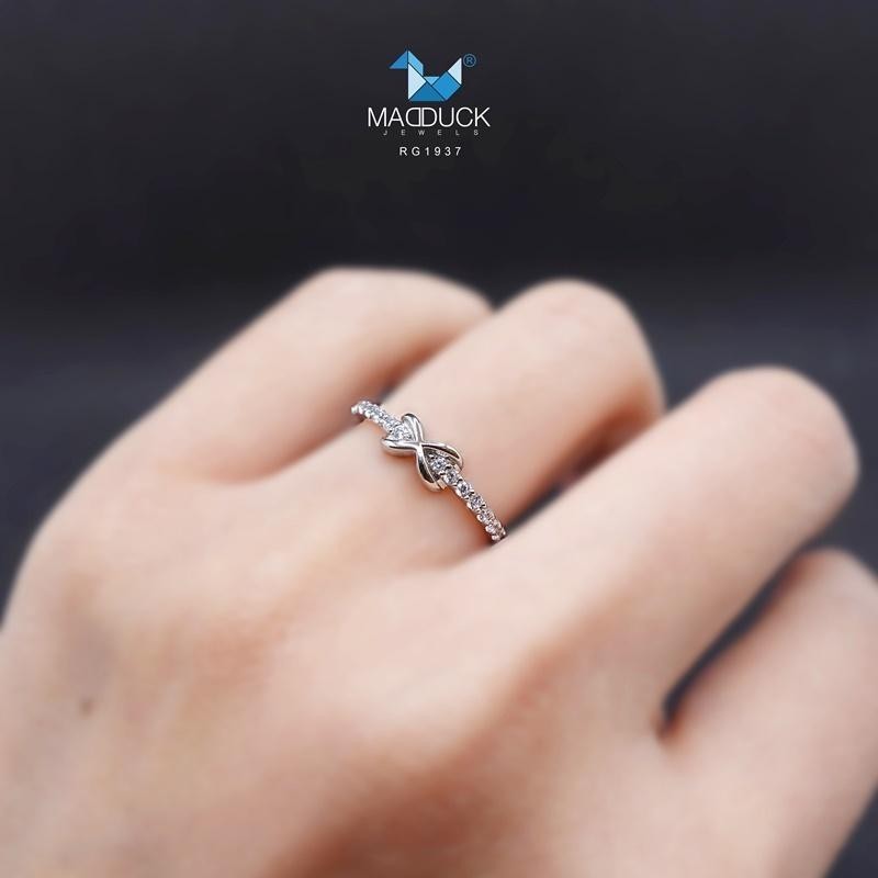 Women's ring – CZ in 925 silver by Madduck Jewels