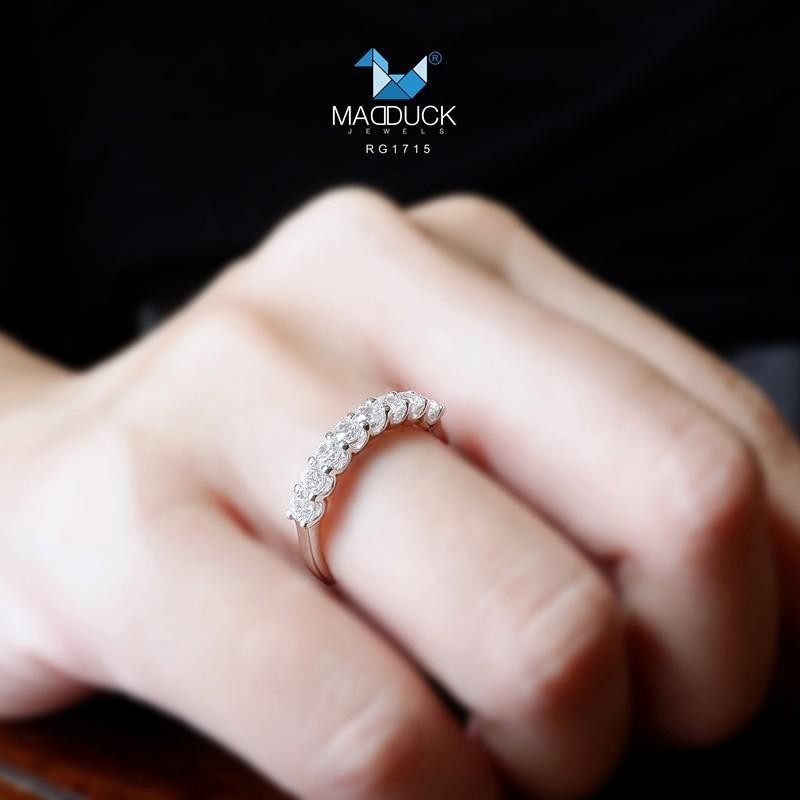 Women's ring – CZ in 925 silver by Madduck Jewels