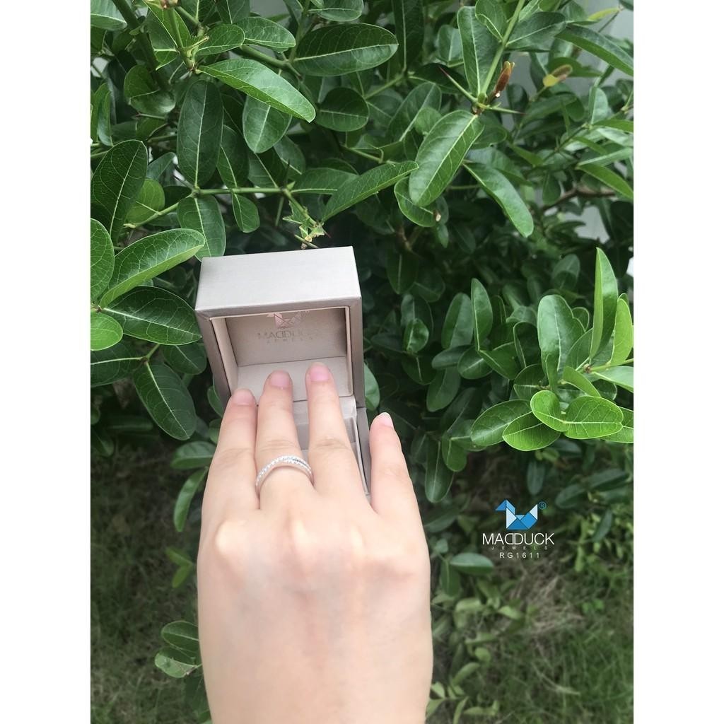 Women's ring – CZ in 925 silver by Madduck Jewels