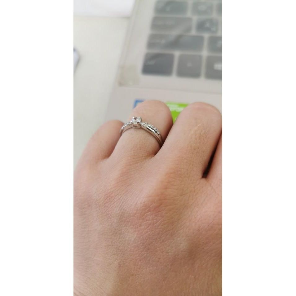 Women's ring – CZ in 925 silver by Madduck Jewels