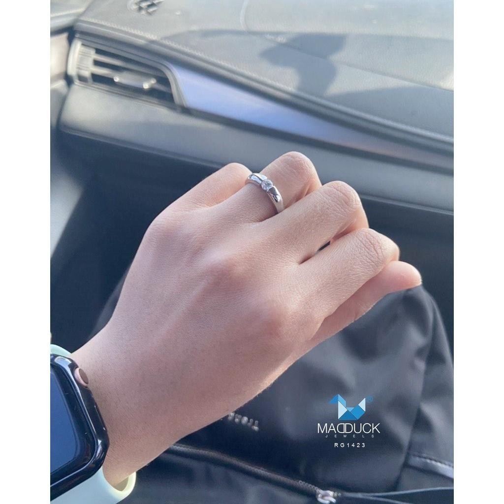 Women's ring – CZ in 925 silver by Madduck Jewels