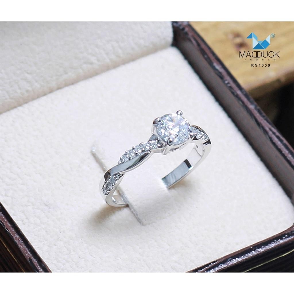Couple ring set – CZ in 925 silver by Madduck Jewels