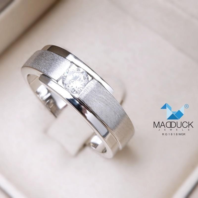 Men's ring – CZ in 925 silver by Madduck Jewels