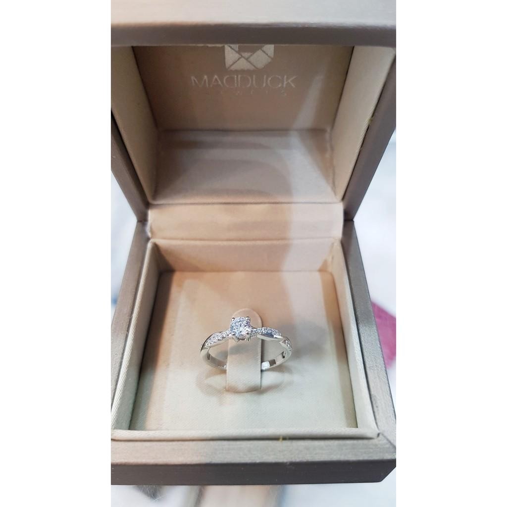 Women's ring – CZ in 925 silver by Madduck Jewels