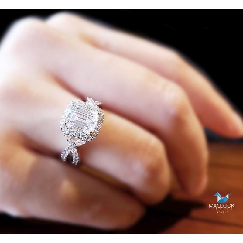 Women's ring – CZ in 925 silver by Madduck Jewels