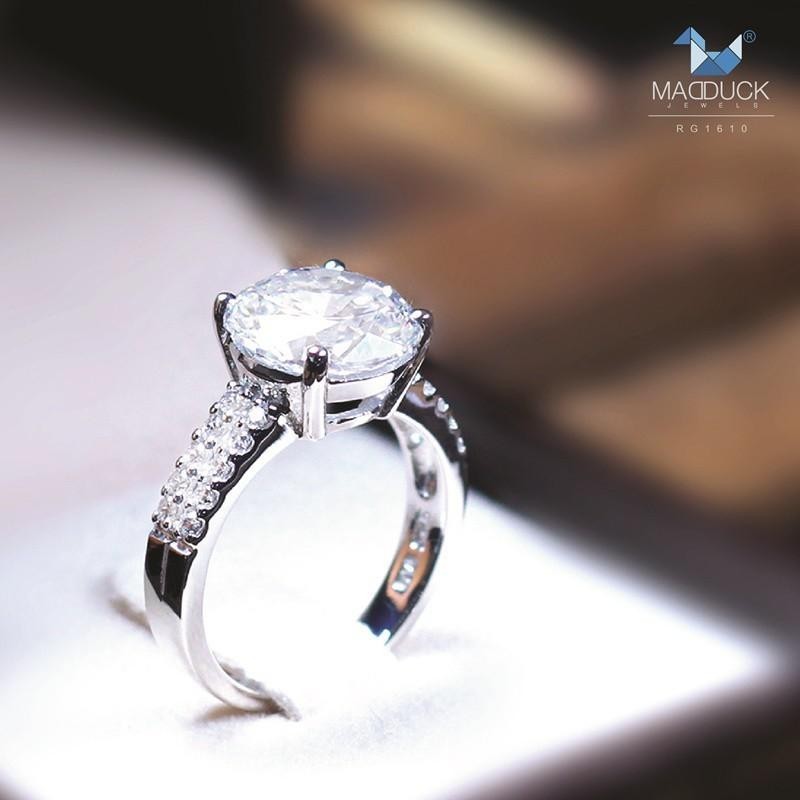 Couple ring set – CZ in 925 silver by Madduck Jewels
