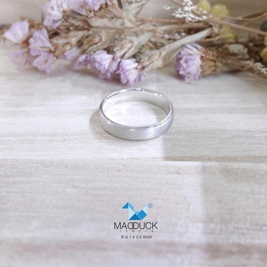 Unisex / male / female ring – CZ in 925 silver by Madduck Jewels