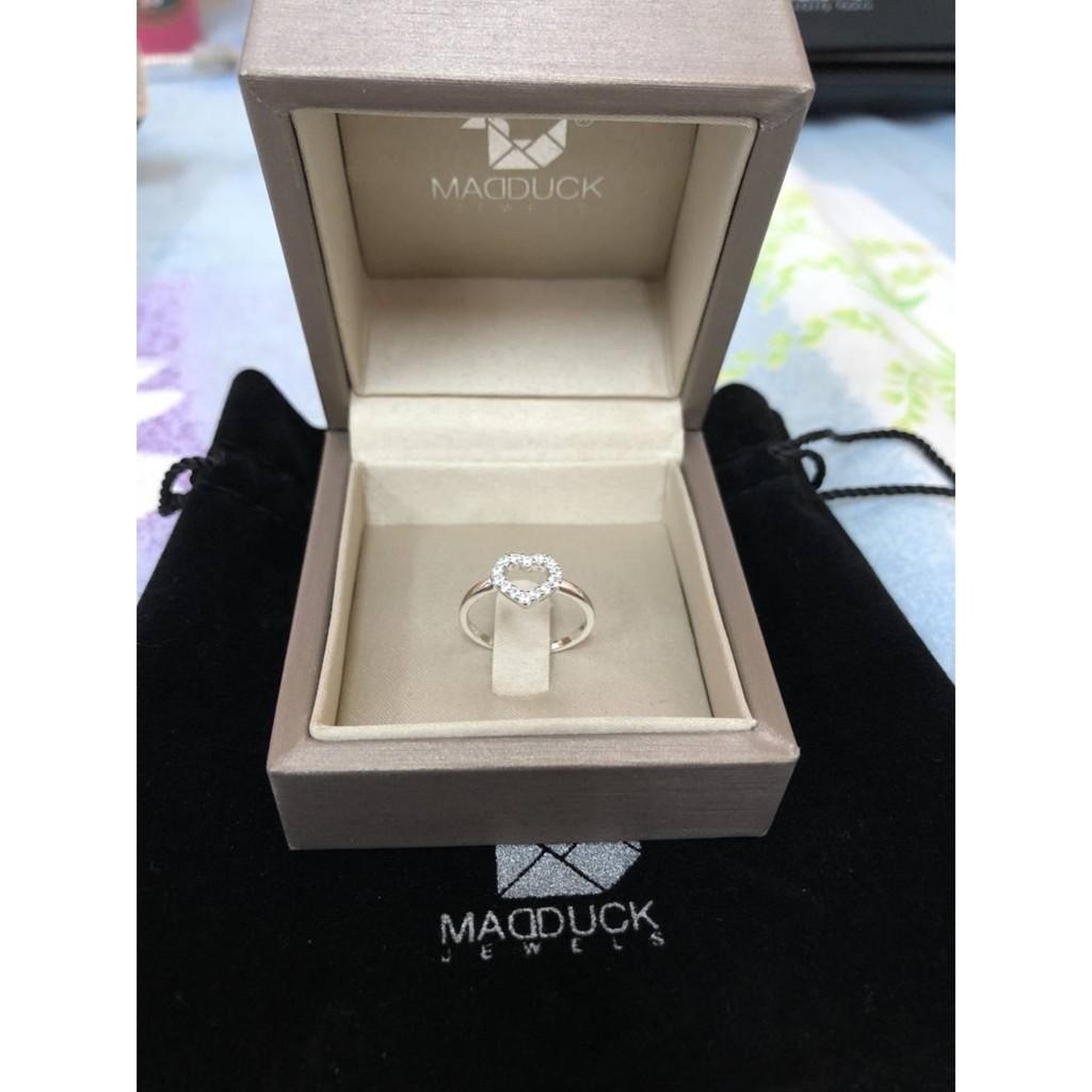 Women's ring – CZ in 925 silver by Madduck Jewels