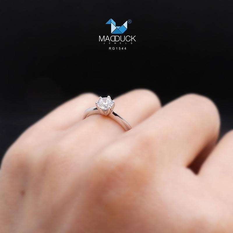 Women's ring – CZ in 925 silver by Madduck Jewels