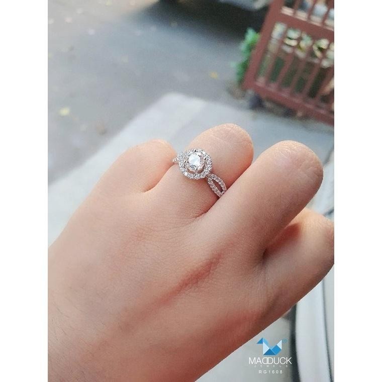 Women's ring – CZ in 925 silver by Madduck Jewels
