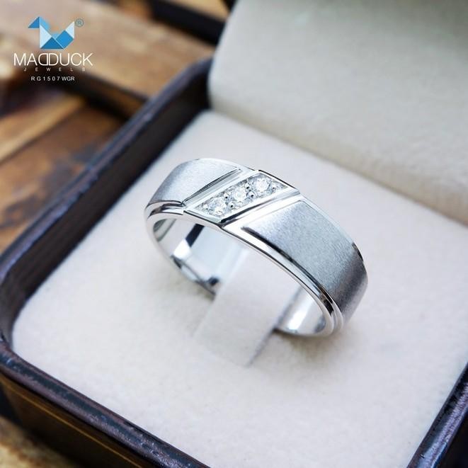 Couple ring set – CZ in 925 silver by Madduck Jewels
