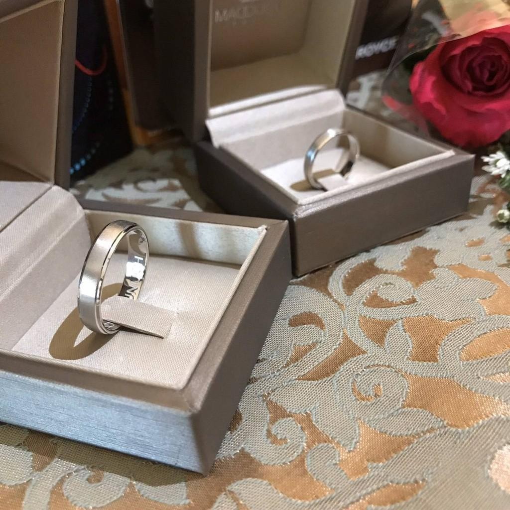 Couple ring set – CZ in 925 silver by Madduck Jewels