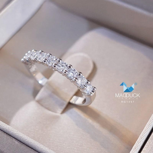 Women's ring – CZ in 925 silver by Madduck Jewels