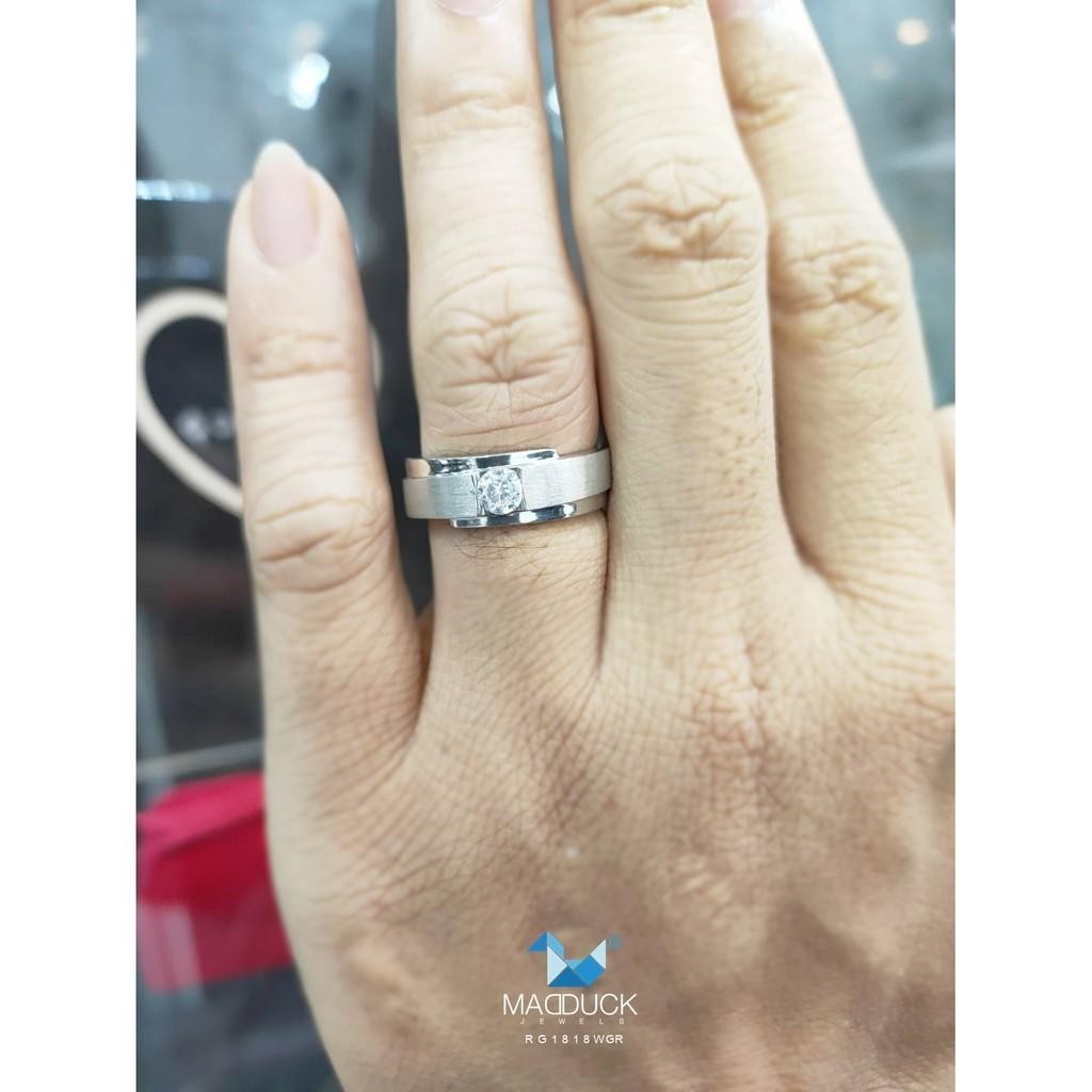 Men's ring – CZ in 925 silver by Madduck Jewels