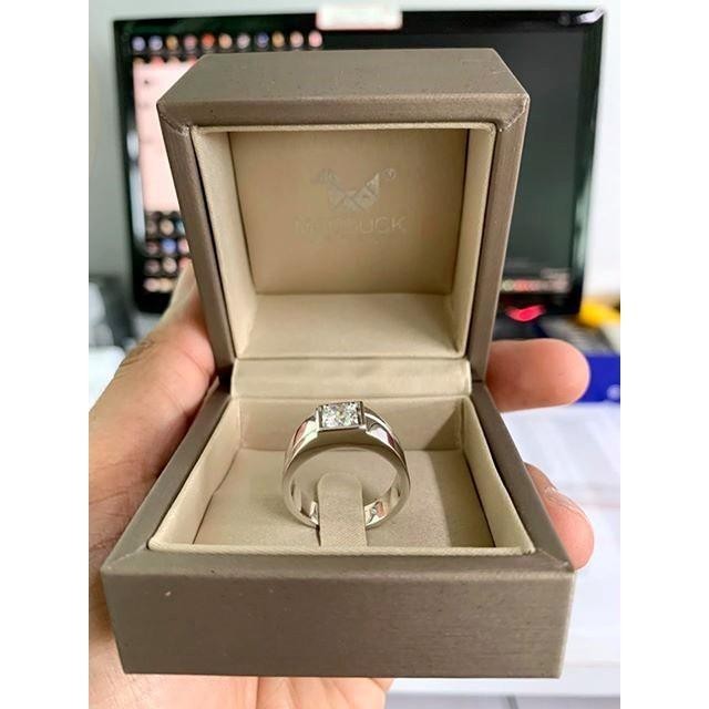 Men's ring – CZ in 925 silver by Madduck Jewels