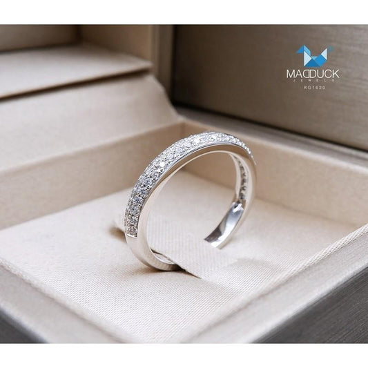 Women's ring – CZ in 925 silver by Madduck Jewels
