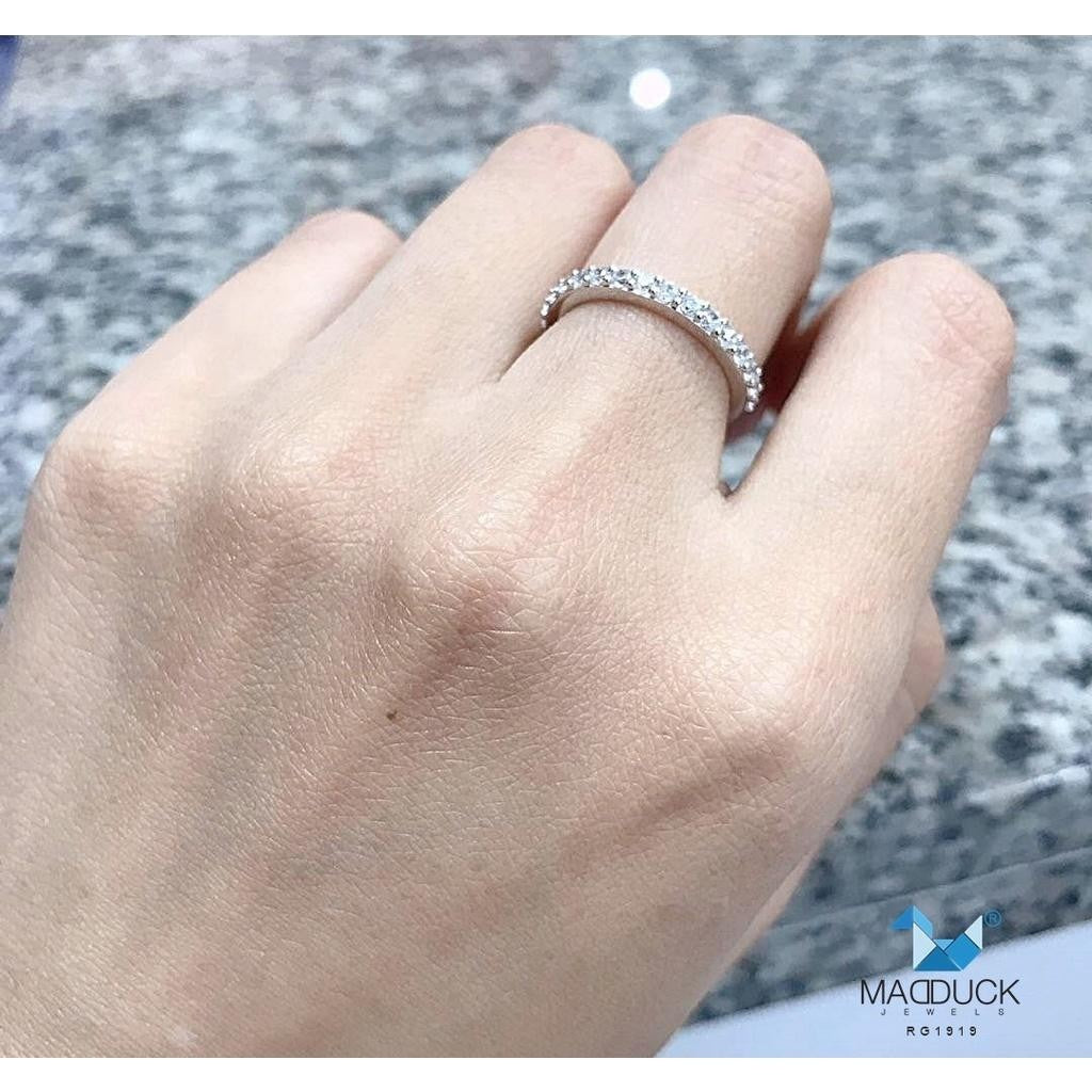Women's ring – CZ in 925 silver by Madduck Jewels