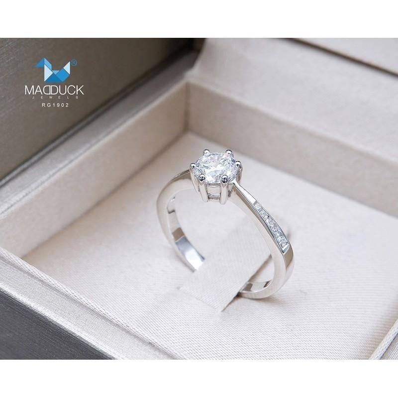Couple ring set – CZ in 925 silver by Madduck Jewels