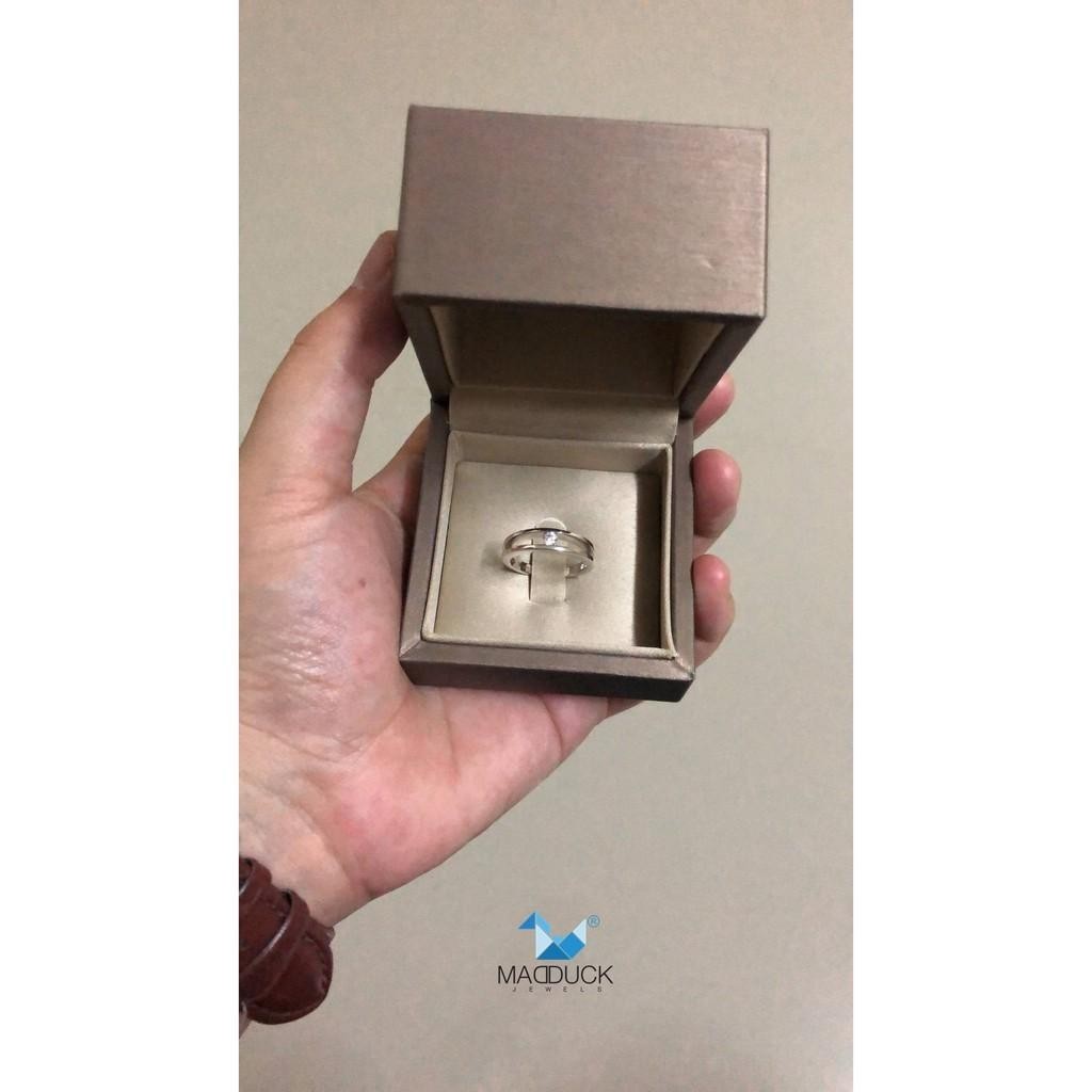 Women's ring – CZ in 925 silver by Madduck Jewels