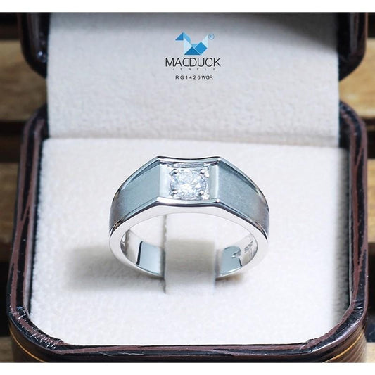 Couple ring set – CZ in 925 silver by Madduck Jewels