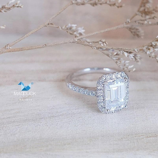 Women's ring – CZ in 925 silver by Madduck Jewels