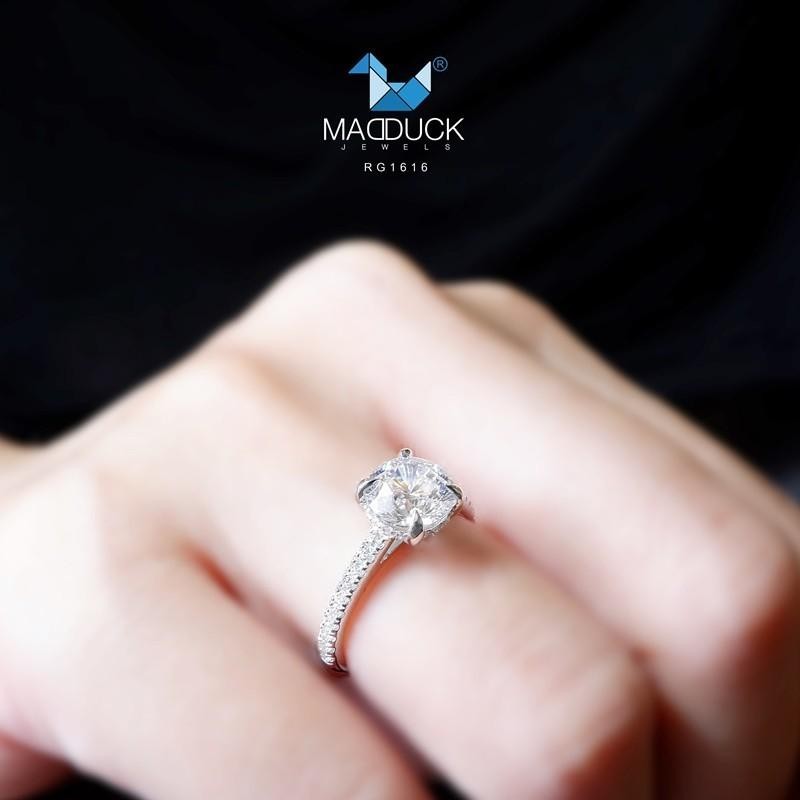 Women's ring – CZ in 925 silver by Madduck Jewels