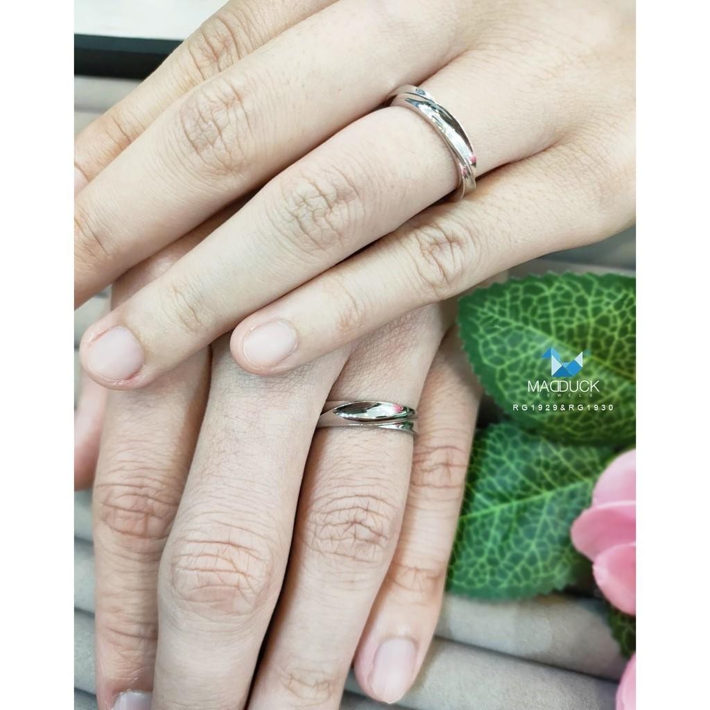 Couple ring set – CZ in 925 silver by Madduck Jewels