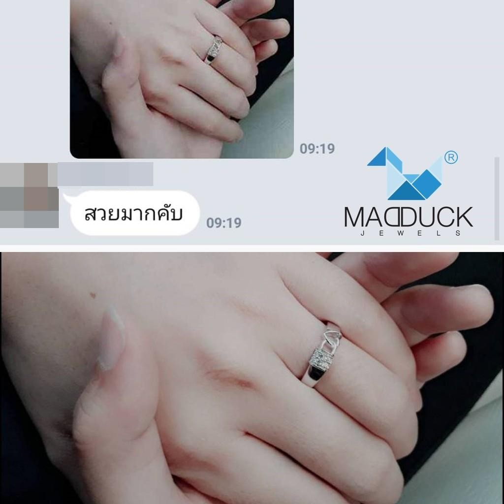 Women's ring – CZ in 925 silver by Madduck Jewels