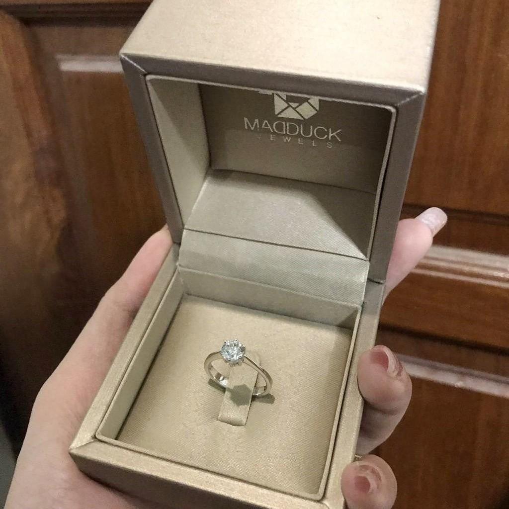 Women's ring – CZ in 925 silver by Madduck Jewels