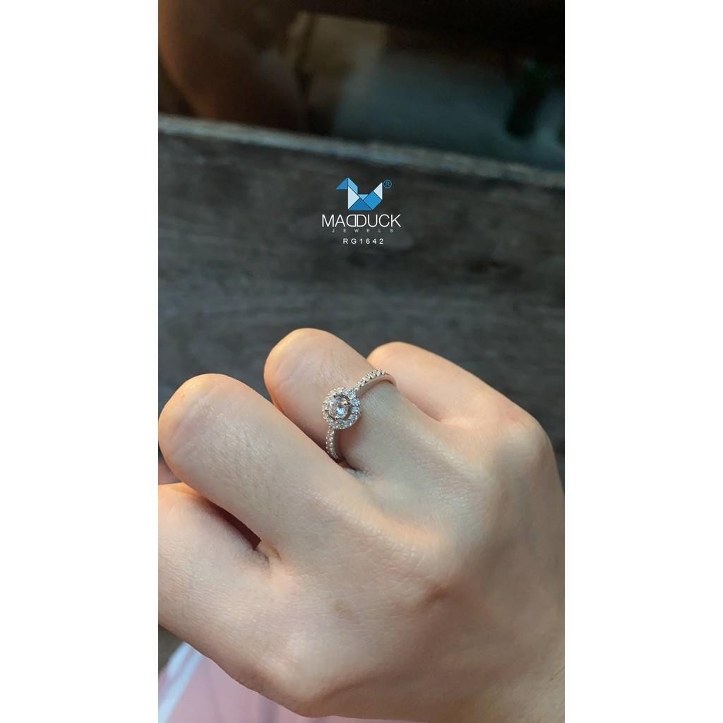 Women's ring – CZ in 925 silver by Madduck Jewels