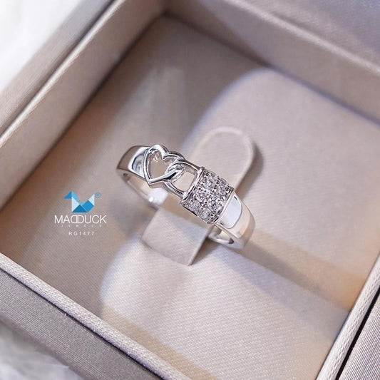Women's ring – CZ in 925 silver by Madduck Jewels