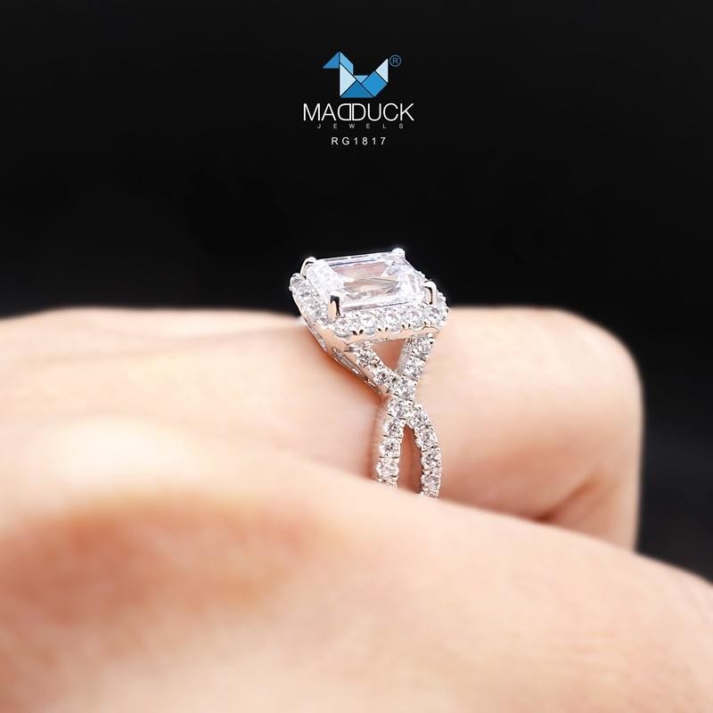Women's ring – CZ in 925 silver by Madduck Jewels