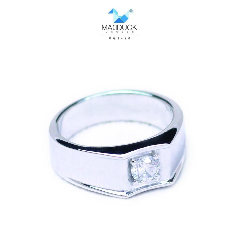Men's ring – CZ in 925 silver by Madduck Jewels