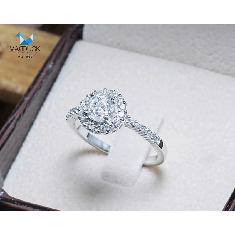 Couple ring set – CZ in 925 silver by Madduck Jewels
