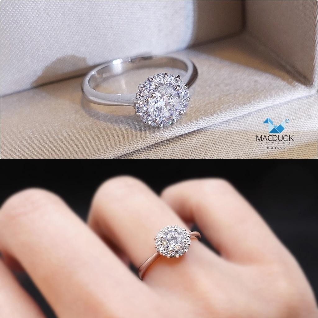 Women's ring – CZ in 925 silver by Madduck Jewels