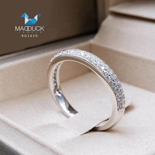 Women's ring – CZ in 925 silver by Madduck Jewels